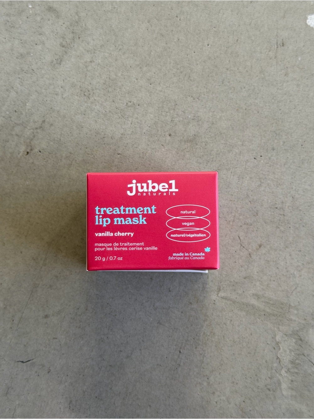 Jubel Naturals / Vanilla Cherry Treatment Lip Mask / 20g - Picture 2 of 9